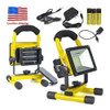 Punto De Inundación Led Portátil Recargable 30w 24led Trabaj 0