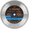 Disco Corte P/ Aluminio 10 Pulgada 254mm 100 Dientes Truper 0