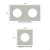 Coins Holder Porta Moedas Pccb 40mm 2