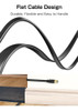 Senetem Cable Ethernet Cat 8 De 30 Pies, Cable De Red De Int 4