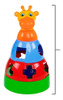 Brinquedo Montar Didático Bebê 1 Ano Idade Encaixe Girafa 5