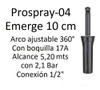 Tobera Riego Pro Spray 04 Boquilla 6a Radio 1,8 Mts Hunter 0