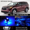 16pcs Azul Interior Led Bombillas Paquete Para 2001 Toyota S 1