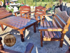 Hamaca En Madera Con Techo Para Jardín Exterior 7