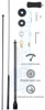 Antena Px Bobinada Black Mini Argentina 200w 1,08m Cabo 5,5m 2