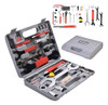 44 Pc Multi-function Bike Bicycle Home Mechanic Tool Kit De 0