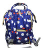 Mochila Maternidade Azul Bolsa Bebe Flamingo Impermeavel 5