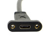 Cabezal Usb Del Panel Frontal 3.1 A Tipo C Hembra Alargador 1