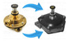 Kit Reemplazo Cámara D Agua D Bronce Calefón Volcan 315iron 6