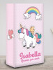 X10 Bolsitas Cajita 10x16x4cm Para Sorpresitas. Unicornio 2
