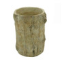 Vaso P/ Planta Decorativo De Cimento Tronco 18x25cm 0 Vaso P/ Planta Decorativo De Cimento Tronco 18x25cm 0