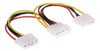 Cabo De Energia Ide Molex Para Dual Ide Molex Y Splitter Atx 0