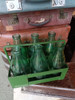 Antigua Botella Leche Conaprole Casillero X6 Vintage Deco 2