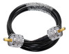 Cable Pl259 Rg58 Cb Cable De Radio Pl259 Puente 6.6 Pies (2m 6