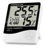 Medidor Higrometro Digital Termometro Humedad Reloj Alarma 0