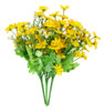Simulação De Seda De Flores Silvestres Artificiais Amarelas 5