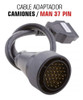 Cable Adaptador Man 37 Pin A Obd2 De 16 Pines 2