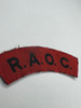 Parche De Formación Británica Raoc Original Segunda Guerra 2
