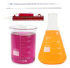 Kit Escolar Becker Erlenmeyer Pipetador Pipeta Agitador Ml 0