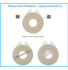 Brava Anel Moldável Para Estomias 4,2mm Coloplast -kit C/ 05 3