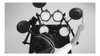 Nux Dm-210 All Mesh Head Entry-level Grabable Digital Drum K 2