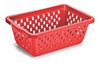Kit 2 Cesto Organizador Multiuso Médio  Vermelho 1