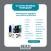 Kit 2 Cesto Organizador Multiuso Médio  Vermelho 4