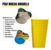 1 Metro Piso Amarelinho Moeda Bolinha 80cm Larg Antiderrapan 3
