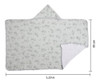 Toalha De Banho Soft Com Capuz Estampada Mapa 2