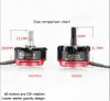 4pcs Emax Rs2205-s 2300kv Brushless Motor For X210 Qav250 Qa 1