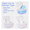 Umtiti Wipes Dispenser & Wipes Pouches / Tissue Bag, Towpes/ 4