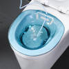 Banheira De Assento Para Assento De Vaso Sanitário Com Azul 6