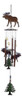 Sunset Vista Diseña Maravillas Silvestres Moose Wind Chime, 0