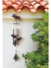 Sunset Vista Diseña Maravillas Silvestres Moose Wind Chime, 2