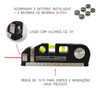 Nivel Laiser Com Trena 4 Em 1 Com Bateria Extra Régua Pro 3