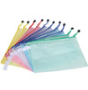 Bolsa Com Zíper 10pcs File Mesh A5 Document Protective 4