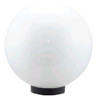 Farol Globo Con Base Antivandalico Exterior 20cm Opal 0