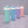 Botella Deportiva Pastel Gym Pico Cierre Hermetico Shaker 1