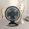 Ventilador De Mesa, Ventilador De Mesa, Preto Com Bateria 2