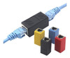 Cupla Extensor De Red Cat6 Conector Rj45 Hembra Blindado 0