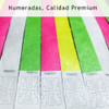 Pulseras Tyvek Numeradas Personalizadas Eventos Promo X 200 1