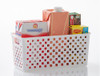 Kit 3 Cesto Organizador Multiuso Quadratta 27x12x12 Cm 2
