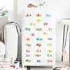 Vinilo Decorativo Pared [7p1km4l4] Abecedario 3