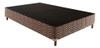 Cama Box Base Casal Sommier Rústico Marrom (138x20)paropas 0