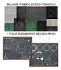 Kit Imprimible Pizarras Editables + Elementos 4