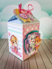 15 Cajitas Milk Box En 3d De Paw Patrol Nena 1