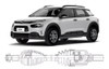 Semi Eixo Lado Esquerdo C4 Cactus 1.6 Automatico 2019 2020 0