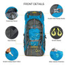Mochila De Senderismo Reforzada Nacatin 60l Ligera 1