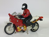Moto De Plástico Con Piloto - Hot Wheels - Año 2000 0