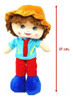 Muñeco Pepón Nene Tela Bordada 37cm Premium 2